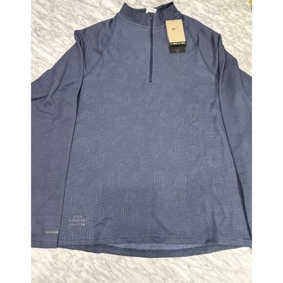 Nike Pinnacle Running Division Black Top 1/4 Zip Mens Medium FZ1121-010 $150 NEW - Picture 7 of 12